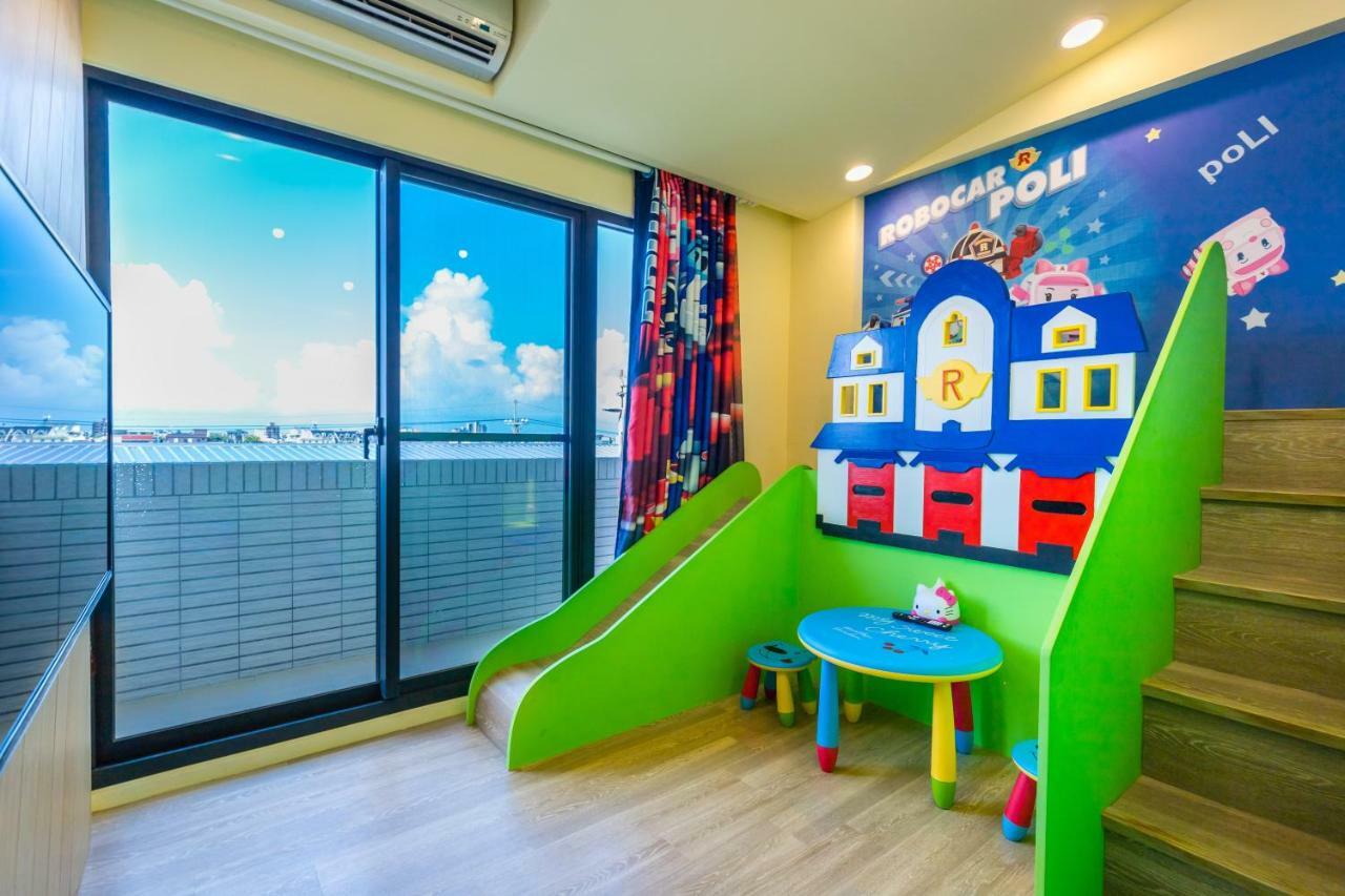 松楓親子民宿songfeng Family B&B Wujie Exterior foto